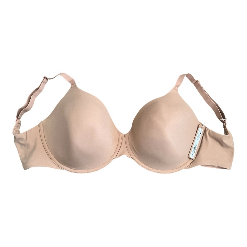 Skims Ochre Fits Everybody T-Shirt Demi Bra Size 34DDDD NWT